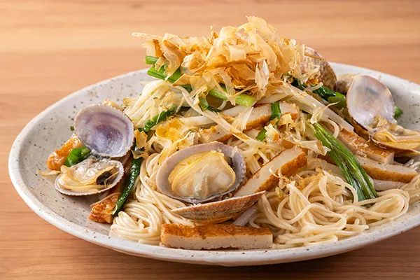 焼きそうめん。