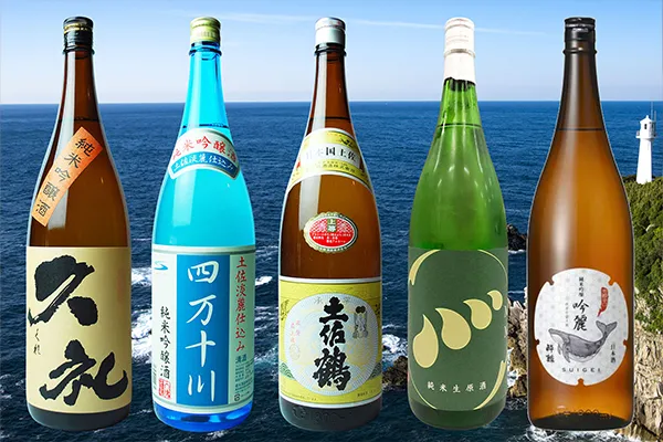 土佐酒を20銘柄ご用意。